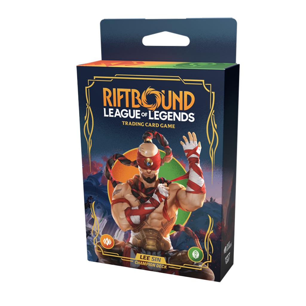 Riftbound: Origins Lee Sin champion display (4)