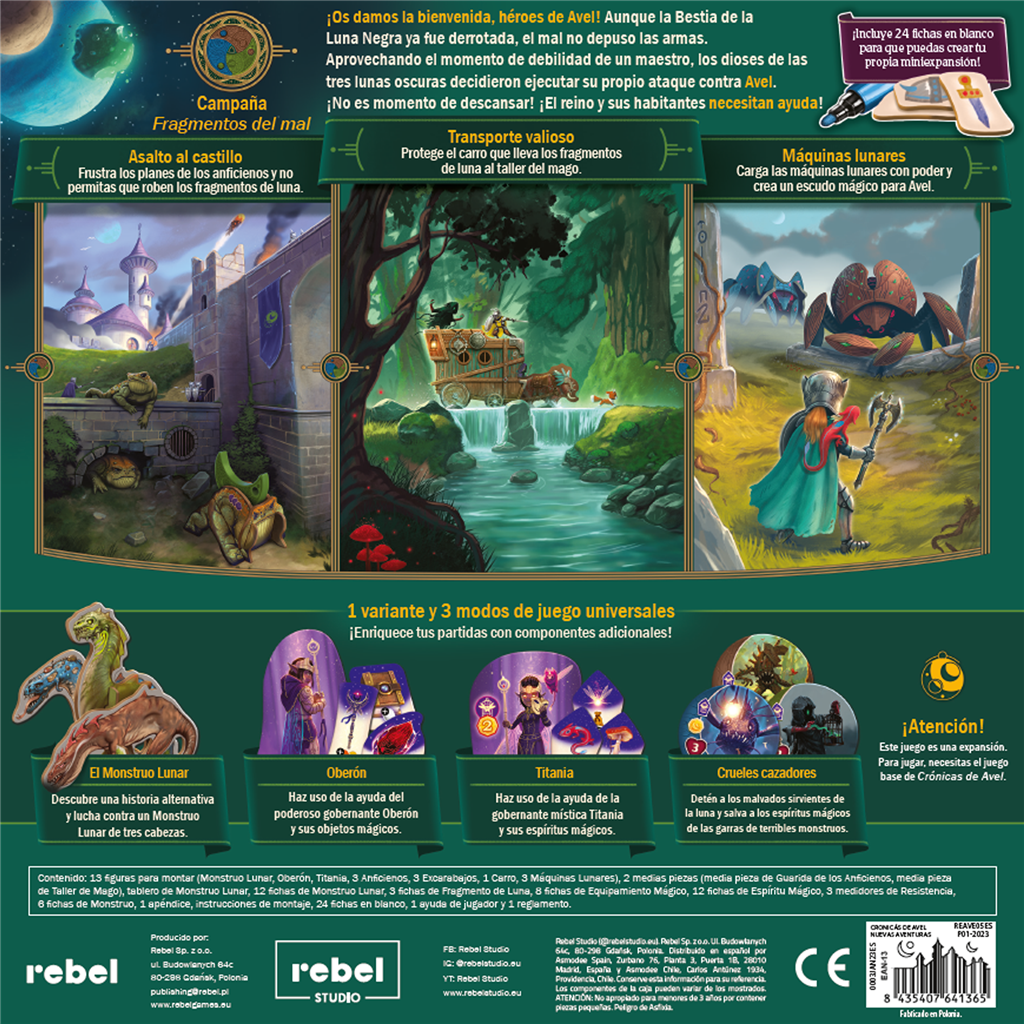 Crónicas de Avel: Nuevas aventuras