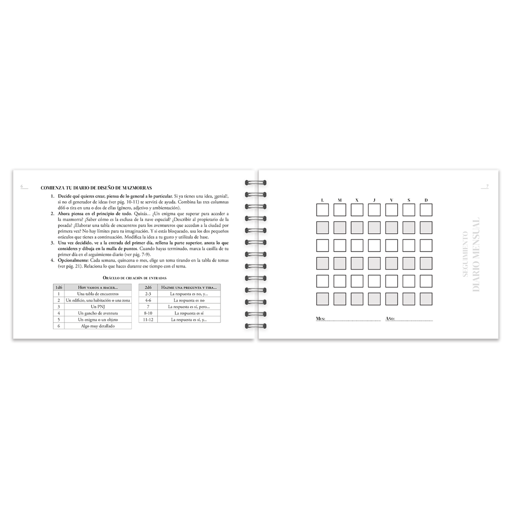 Dungeon Diary: Diario de diseño de mazmorras