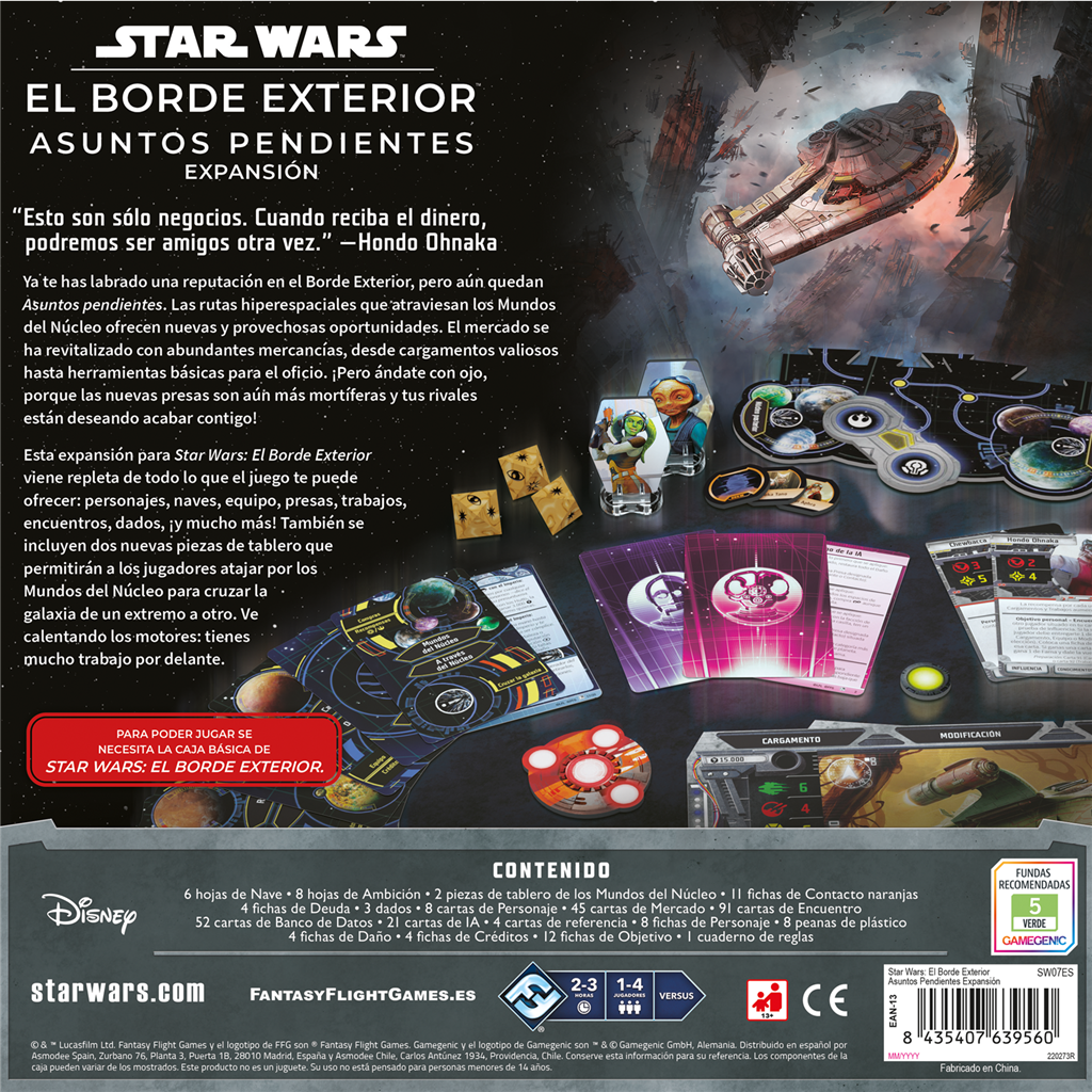 Star Wars: El Borde Exterior Asuntos Pendientes