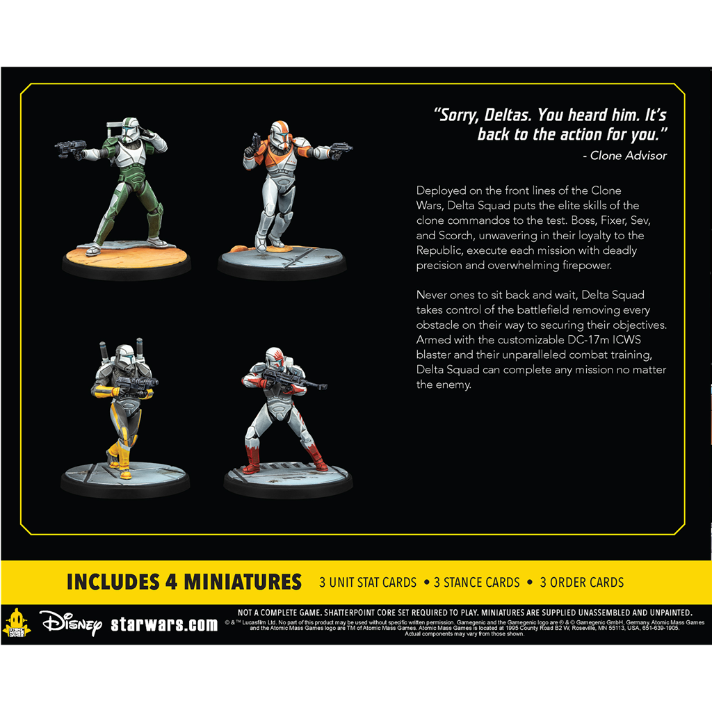 Delta Squad, Form Up Squad Pack