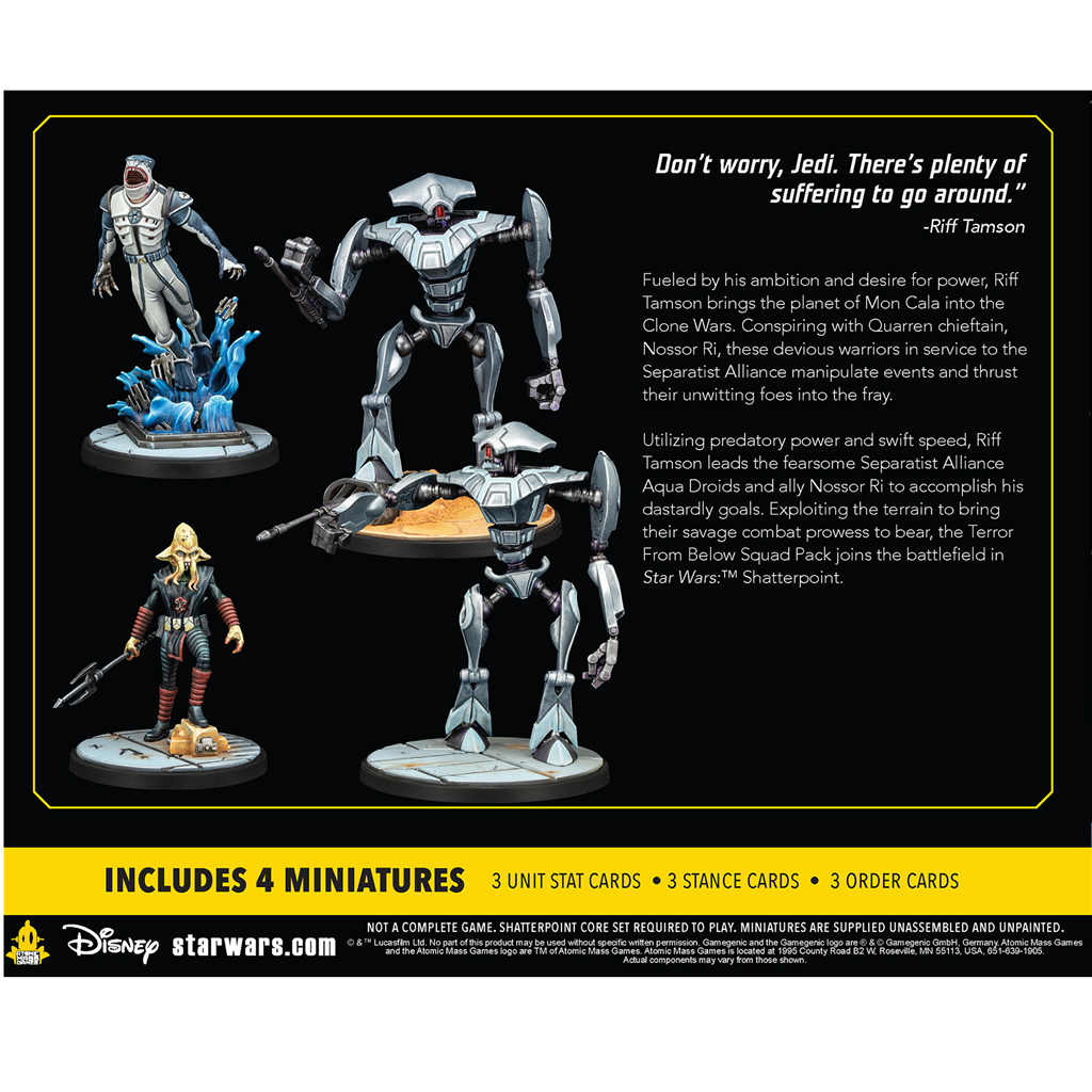 Terror From Below Squad Pack