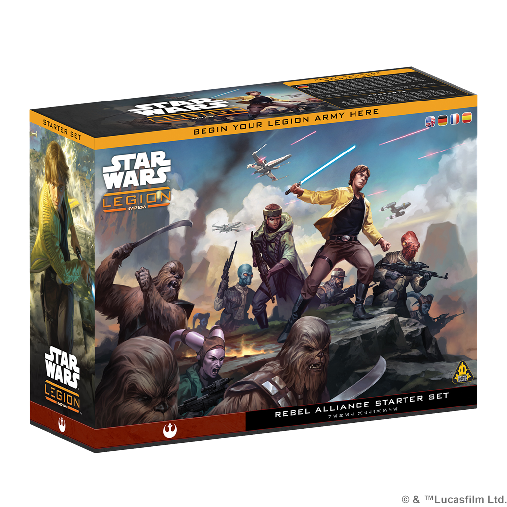 SW Legión: Rebel Alliance Starter Set