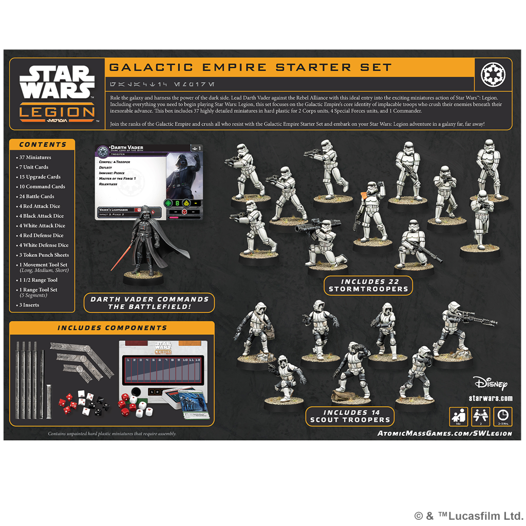 SW Legión: Galactic Empire Starter Set