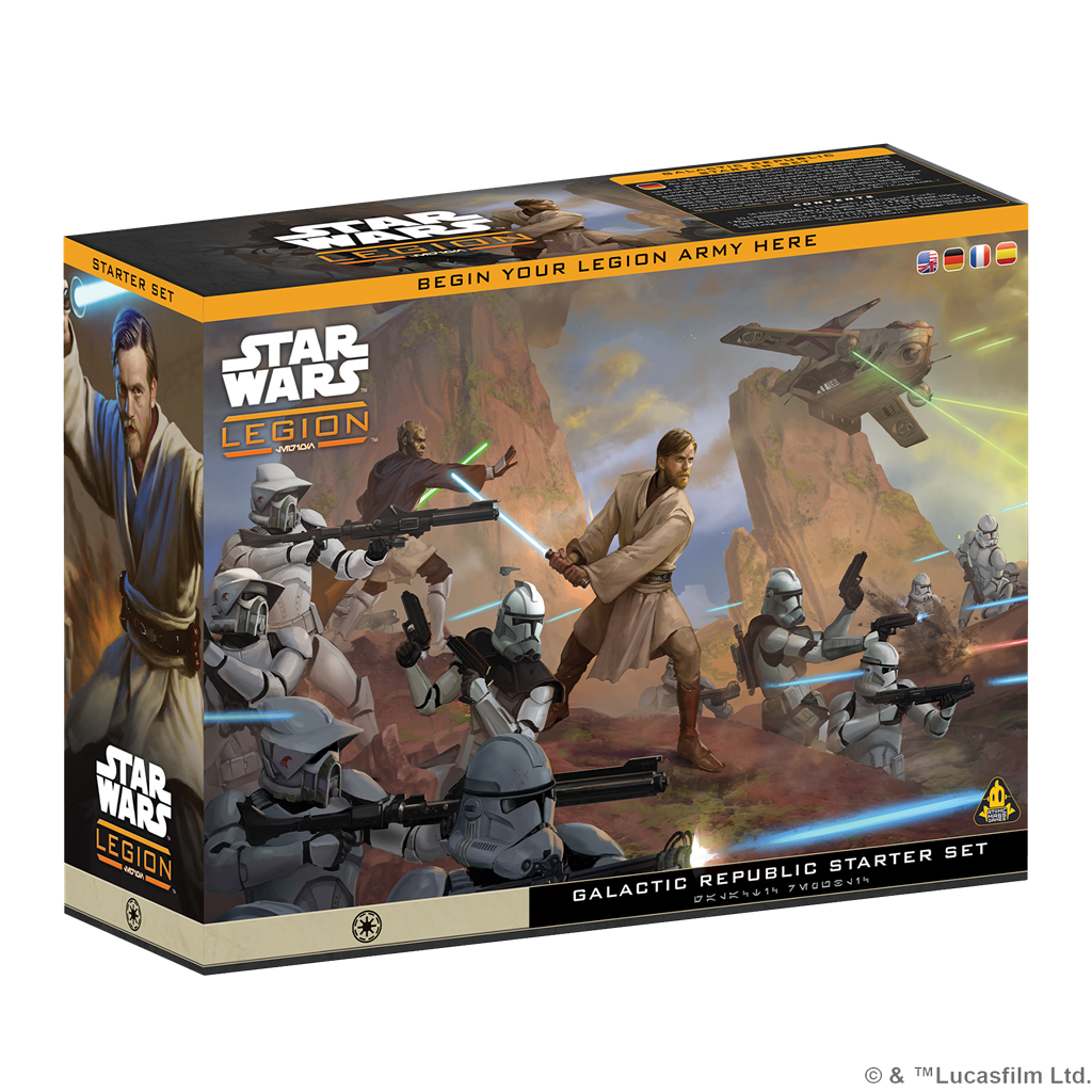 SW Legión: Galactic Republic Starter Set