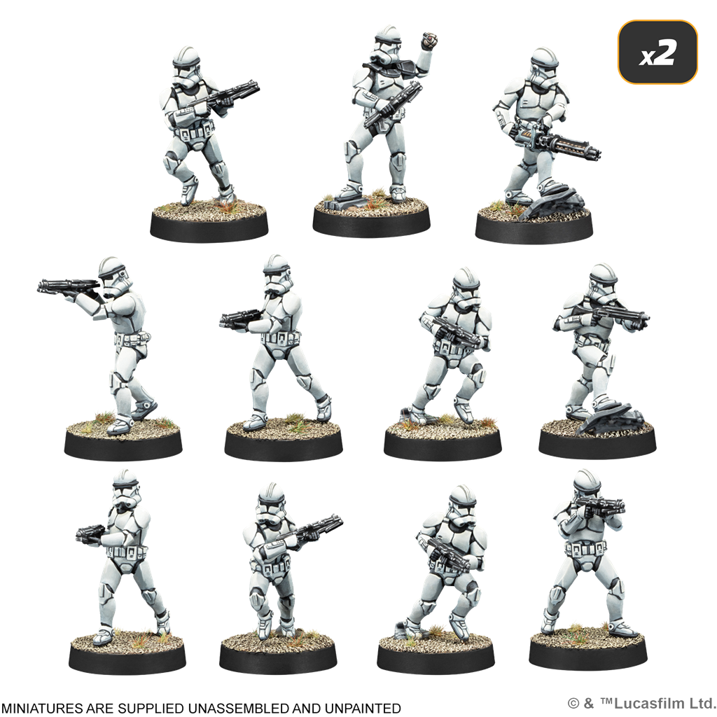 SW Legión: Galactic Republic Starter Set
