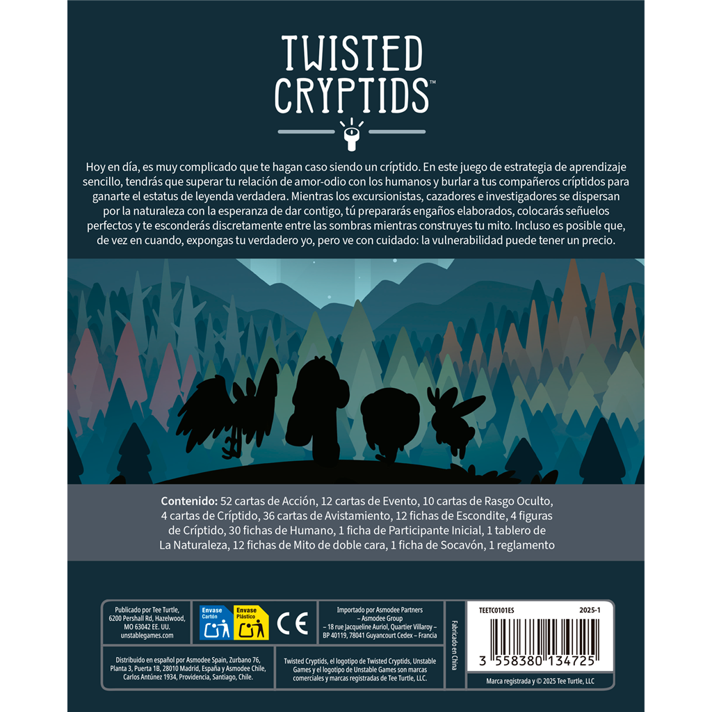 Twisted Cryptids