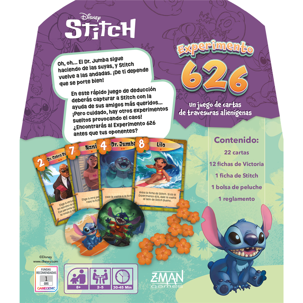 Disney Stitch Experimento 626