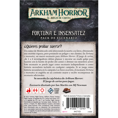 AH LCG: Fortuna e insensatez pack de escenario