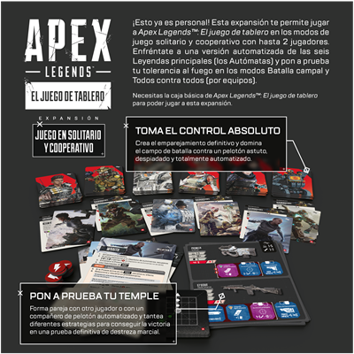 Apex Legends: Expansión en solitario y cooperativo