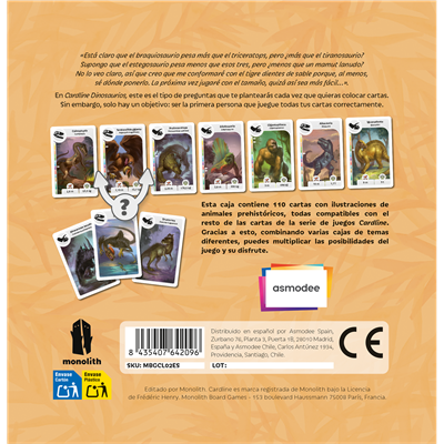 Cardline Dinosaurios