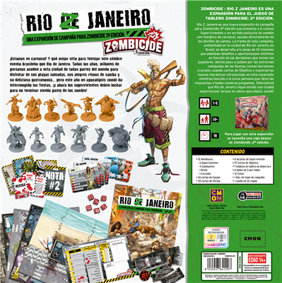 Zombicide 2E: Rio Z Janeiro