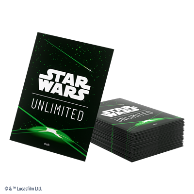 SW: Unlimited Art Sleeves Card Back Green