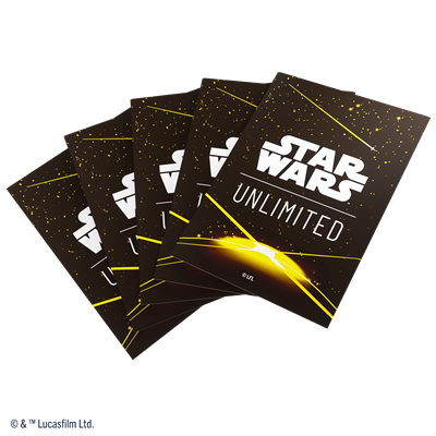SW: Unlimited Art Sleeves Card Back Yellow