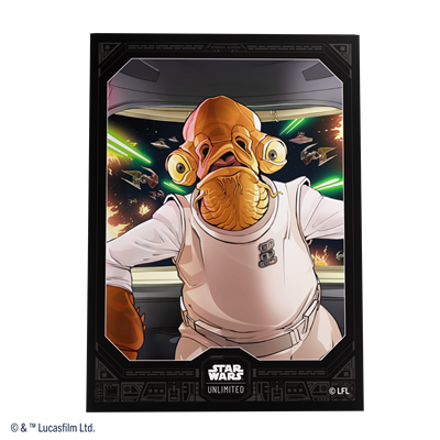 SW: Unlimited Art Sleeves Admiral Ackbar