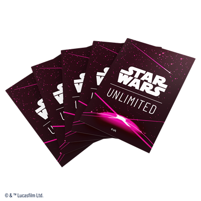 SW: Unlimited Art Sleeves Card Back Magenta