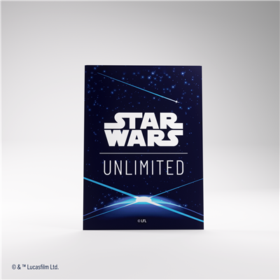 SW: Unlimited Art Sleeves Card Back Blue
