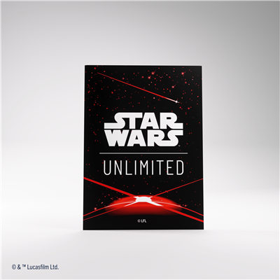 SW: Unlimited Art Sleeves Card Back Red
