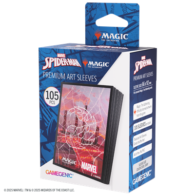 MTG Marvel's Spider-Man Sleeves Spider-Man Mountai