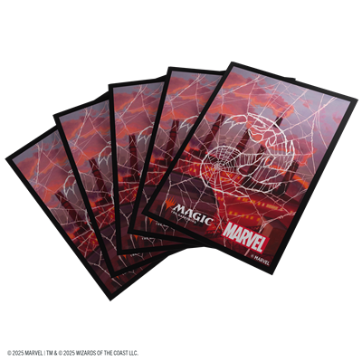 MTG Marvel's Spider-Man Sleeves Spider-Man Mountai