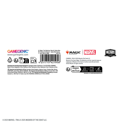 MTG Marvel's Spider-Man Sleeves Spider-Man Swamp