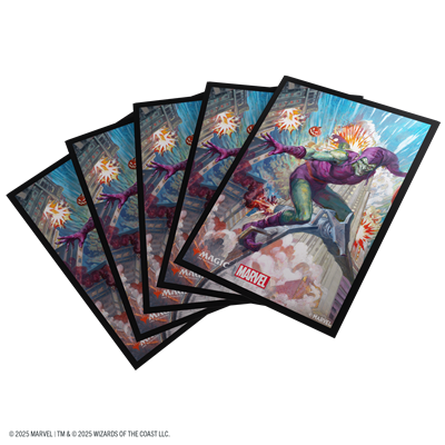 MTG Marvel's Spider-Man Sleeves Green Goblin