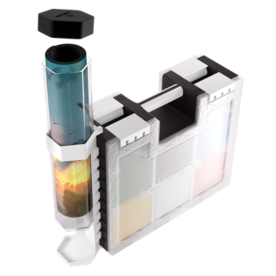 Game Castle Tube Holder White