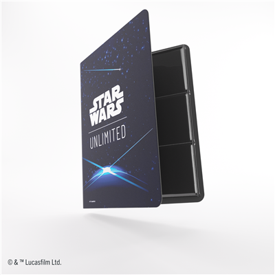 SW: Unlimited 18-Pocket Album Card Back Blue