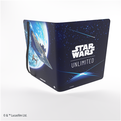 SW: Unlimited 18-Pocket Album Card Back Blue