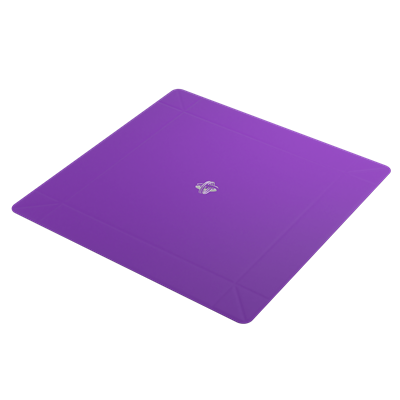 Magnetic Dice Tray Square Black/Purple