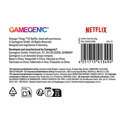 ST: Hellfire Club Dice Bag