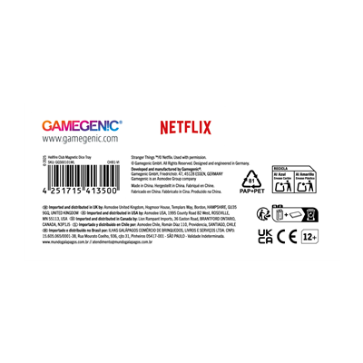 ST: Hellfire Club Magnetic Dice Tray