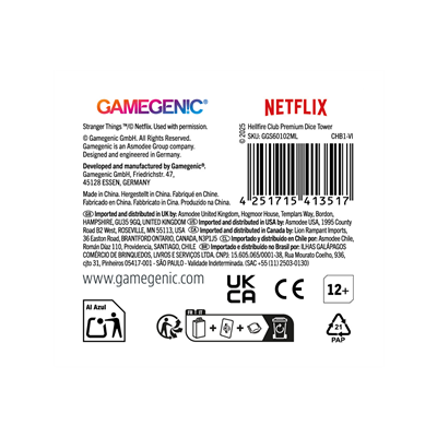 ST: Hellfire Club Premium Dice Tower