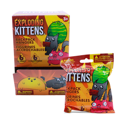 Exploding Kittens backpack hanger (16)