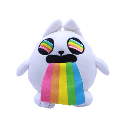 Exploding Kittens Rainbow Ralph plush