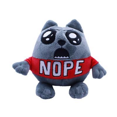 Exploding Kittens Nope Cat plush