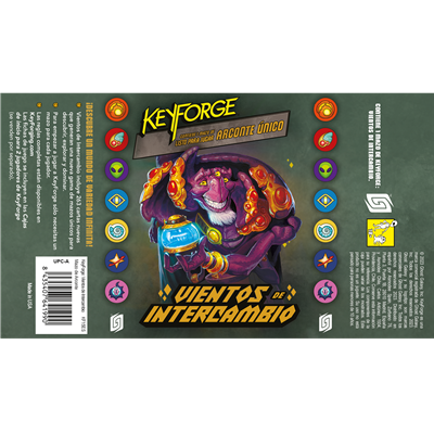 Keyforge Vientos de intercambio