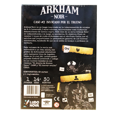 Arkham Noir #2 Invocado por el trueno