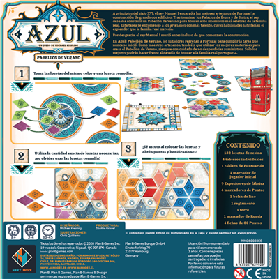 Azul Pabellón de Verano