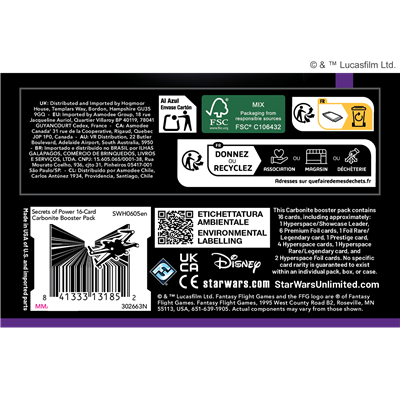 SWU: Secrets of Power Carbonite Boosters (12)