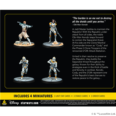 Hello There General Obi-Wan Kenobi Squad Pack