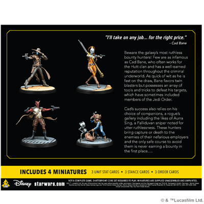 Fistful of Credits Cad Bane Squad Pack