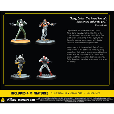 Delta Squad, Form Up Squad Pack