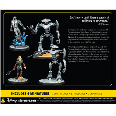 Terror From Below Squad Pack