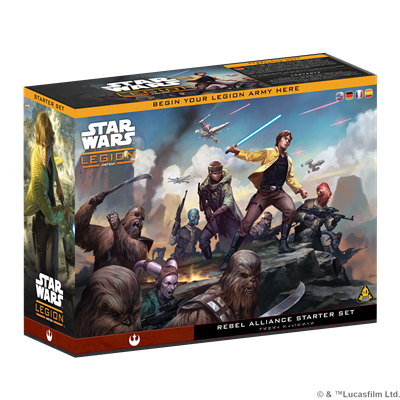 SW Legión: Rebel Alliance Starter Set