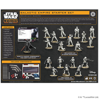 SW Legión: Galactic Empire Starter Set