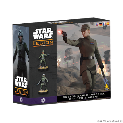 SW Legión: Customizable Imperial Officer & Agent