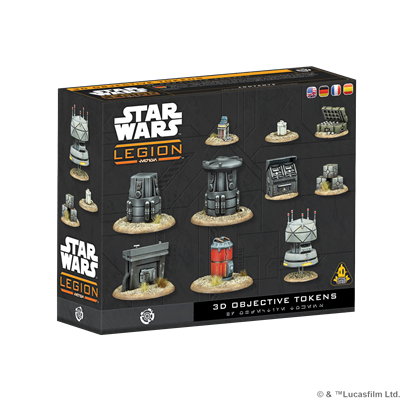 SW Legión: 3D Objective Tokens