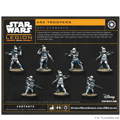 SW Legión: ARC Troopers