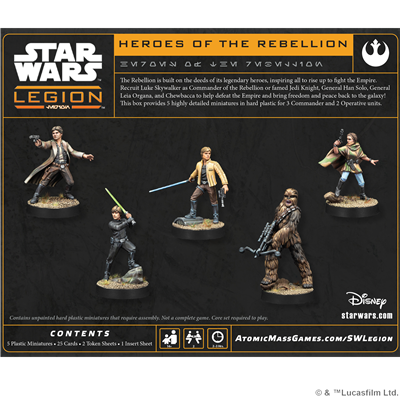 SW Legión: Heroes of the Rebellion